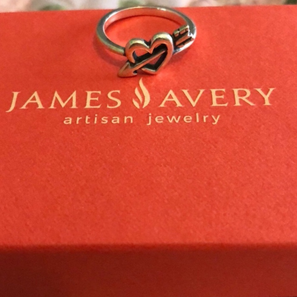 Heart with Arrow James Avery Ring
